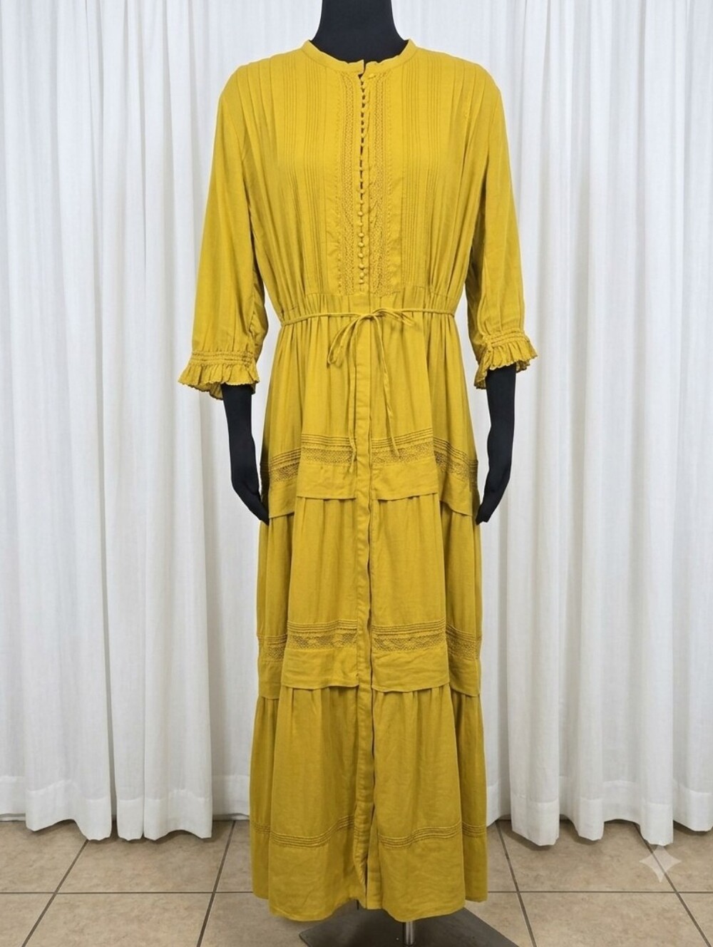 Doen Primrose Dress - Wheat